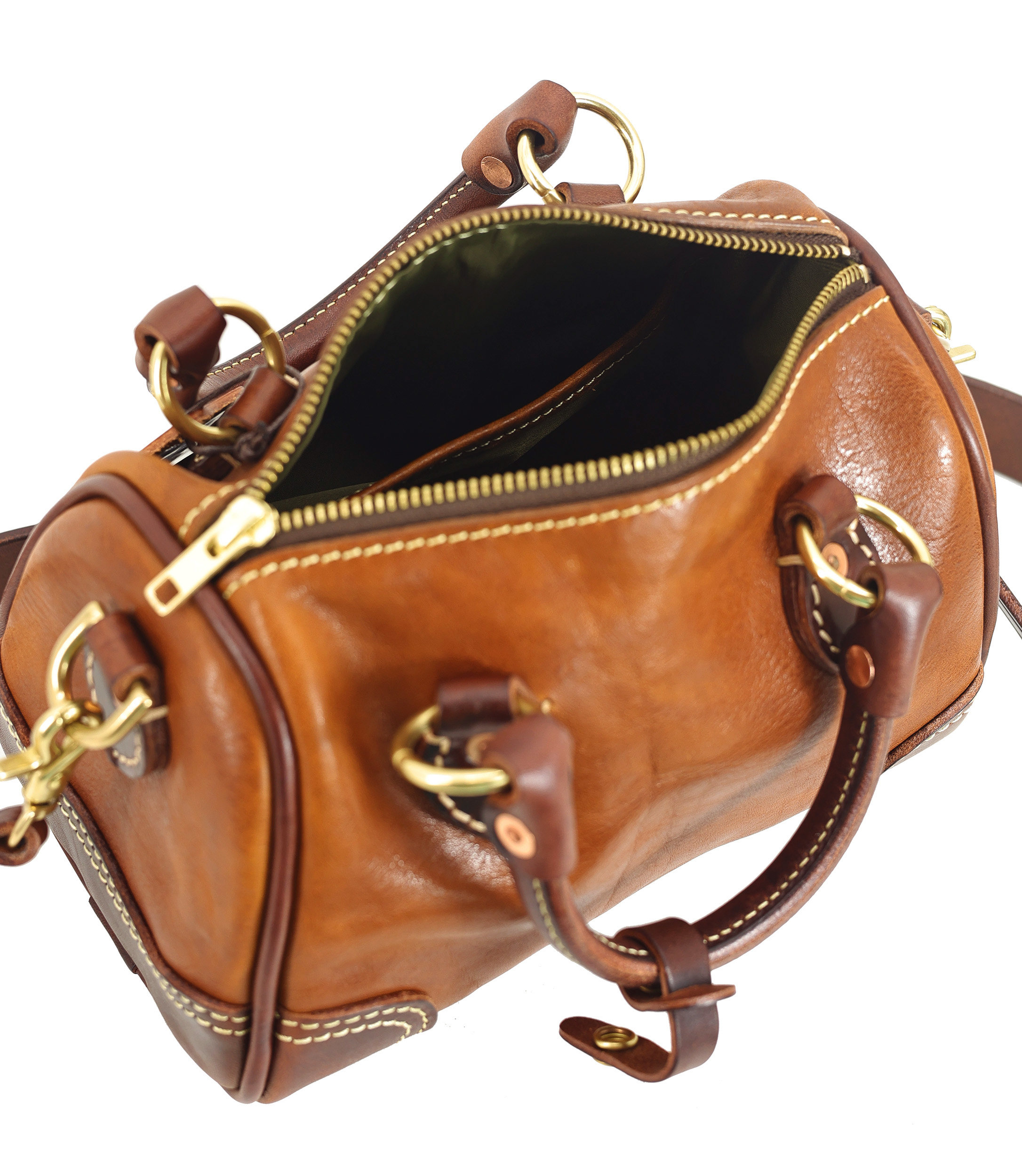 Handmade Single-shoulder Boston Bag