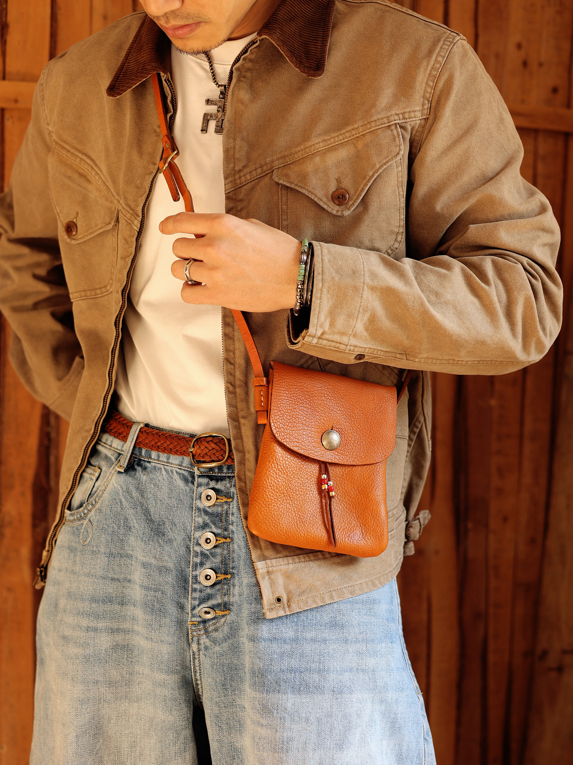 Navajo style chest bag