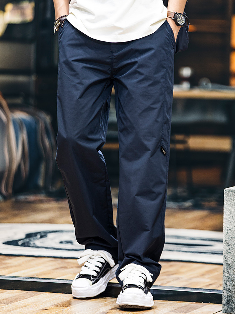 Straight Casual Pants Outdoor Three-Proof Jacket Men's Thin Style Quick-Drying Sports Pants