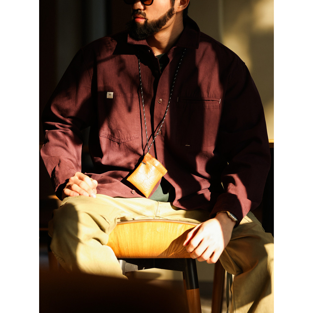 Carbon Brushed Cargo Shirt