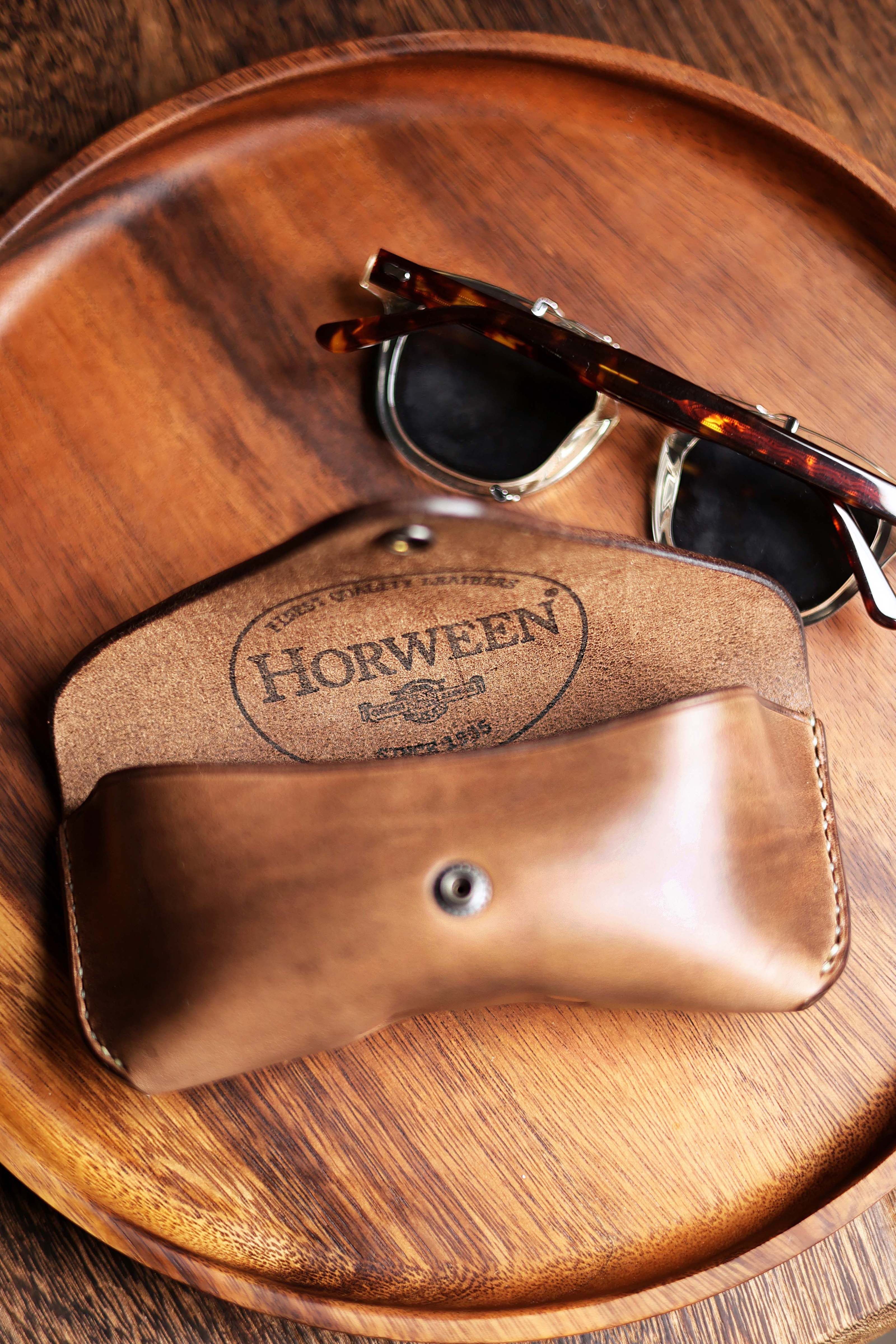HORWEEN handmade eyeglass case