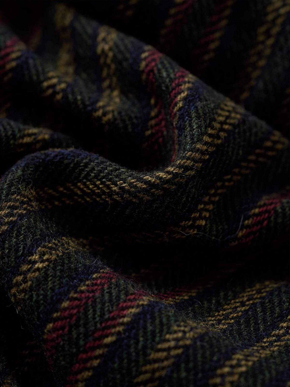 Retro-Style Brushed Stripe Jacquard Vest