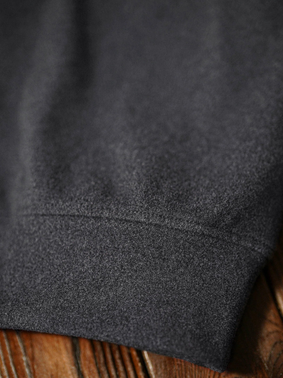 Plain 5-Color Dralon High Neck Sweatshirt