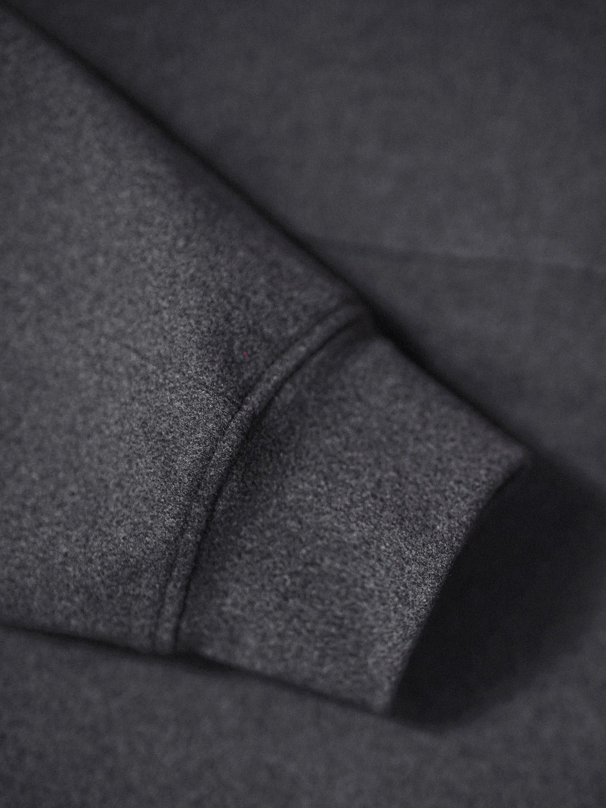 Plain 5-Color Dralon High Neck Sweatshirt