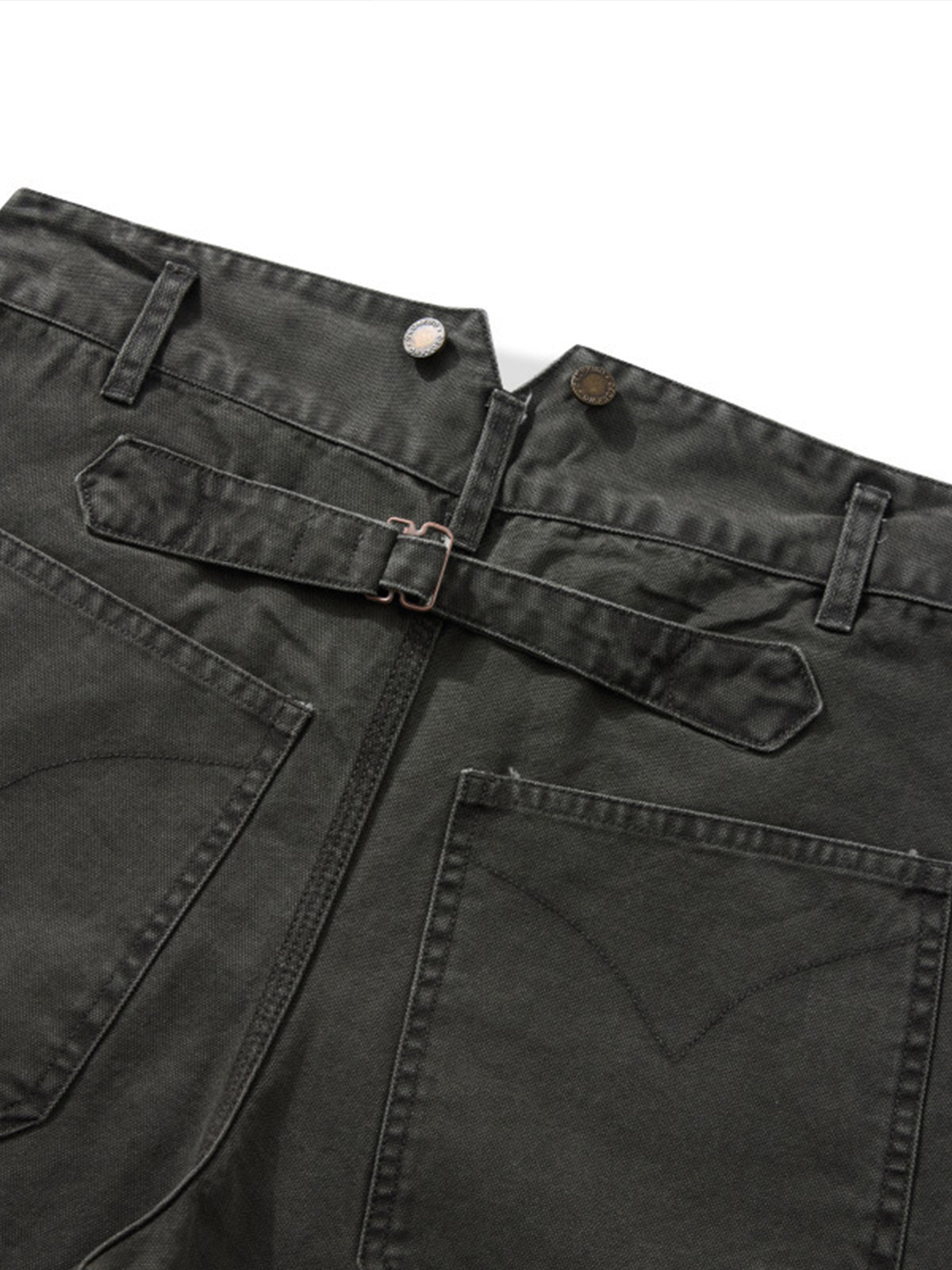 Convertible Railroad Work Pants – Men's Canvas Overalls