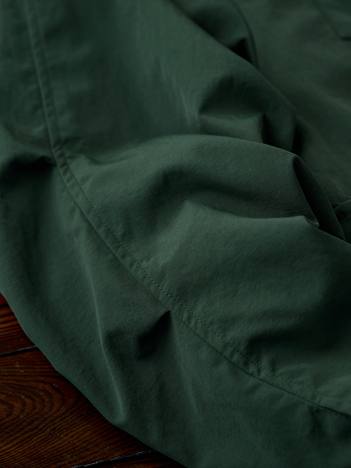 Corduroy-Lined Collar and Cuffs Water-Repellent Hunting Jacket