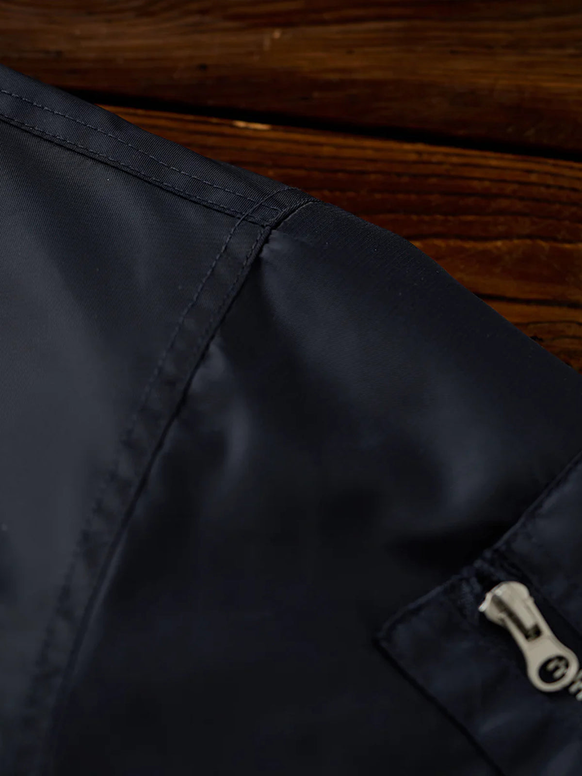 Sherpa Collar MA-1 Quilted Flight Jacket