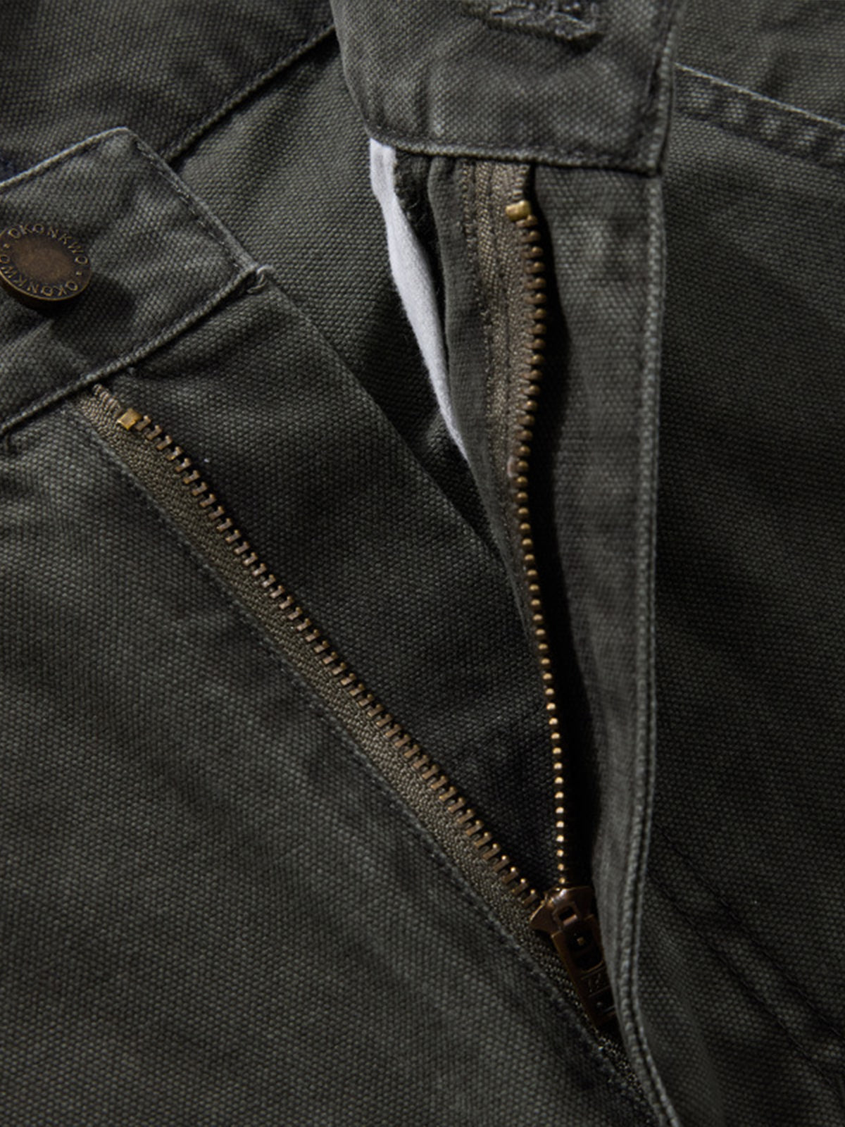 Convertible Railroad Work Pants – Men's Canvas Overalls