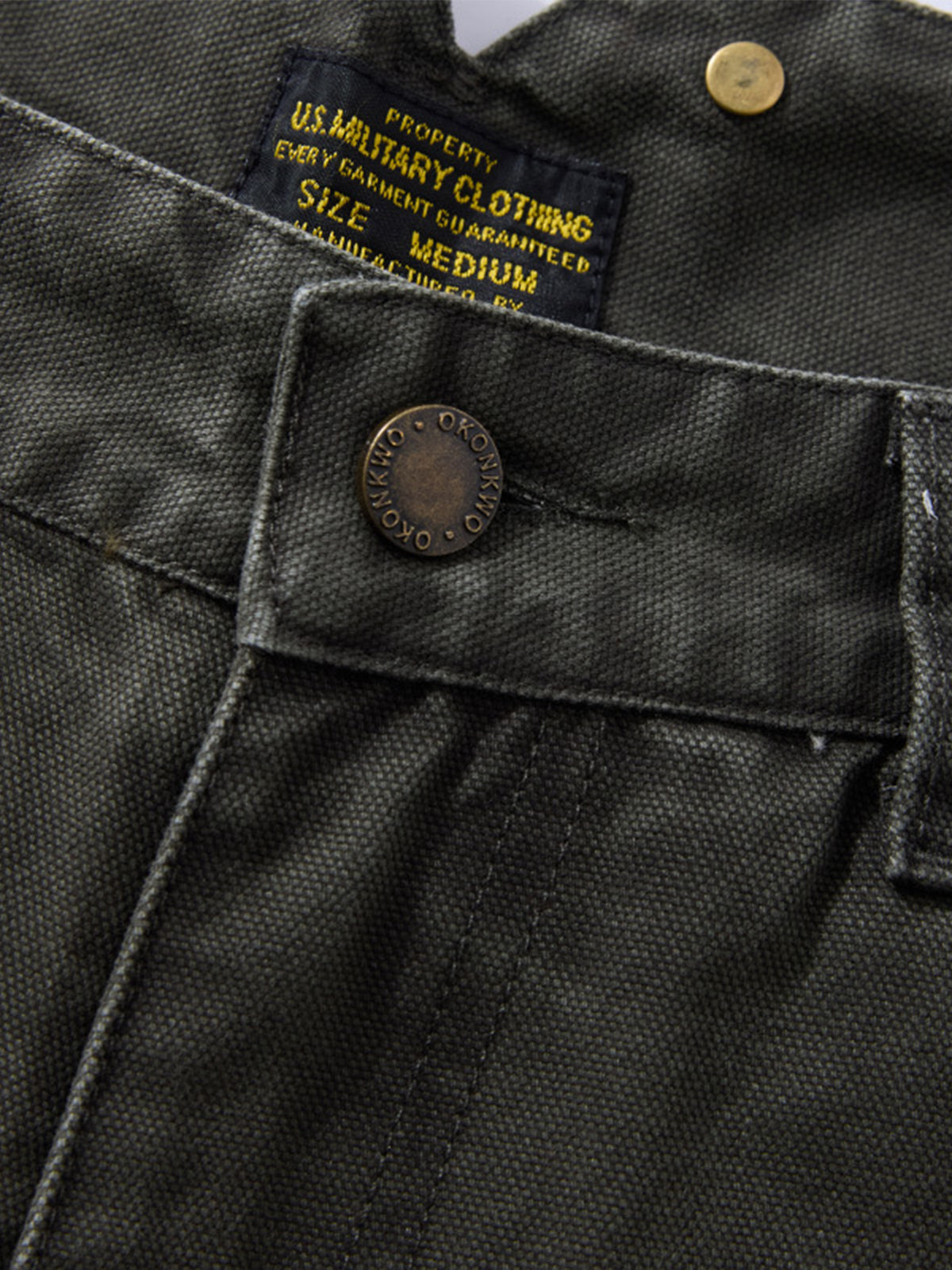 Convertible Railroad Work Pants – Men's Canvas Overalls