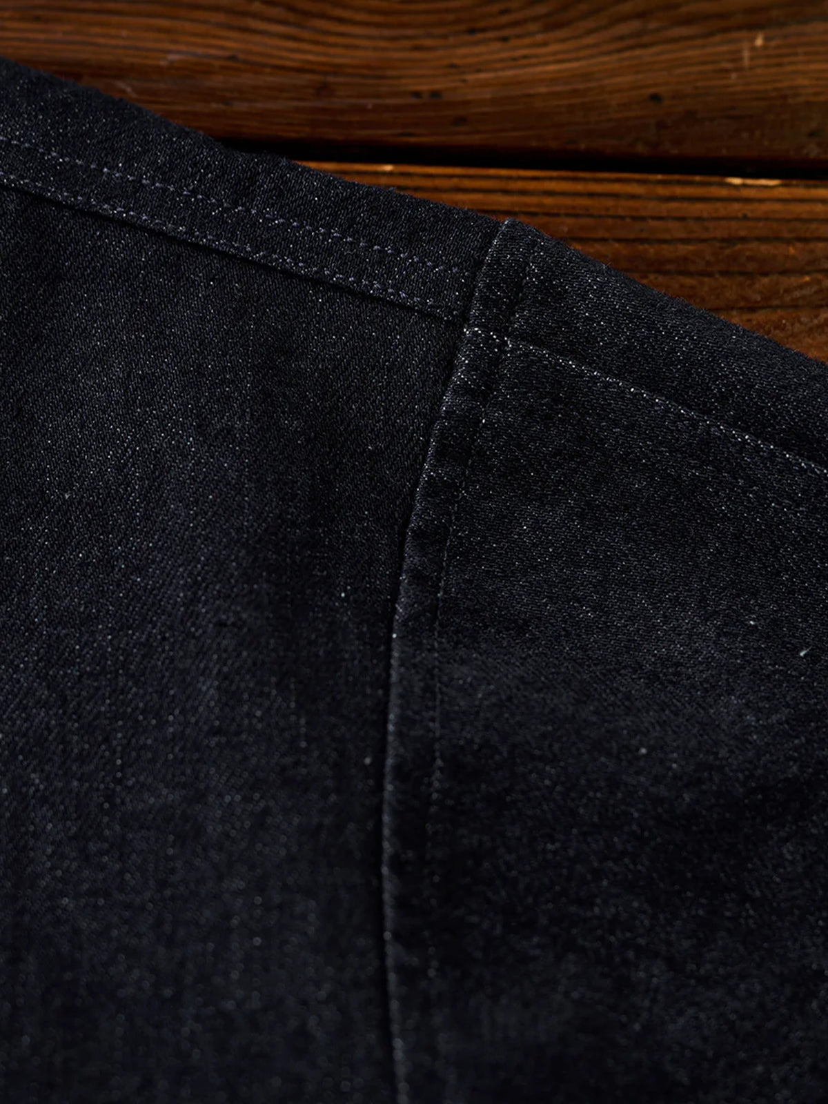 13oz Denim Retro Swedish Soldier Biker Jacket