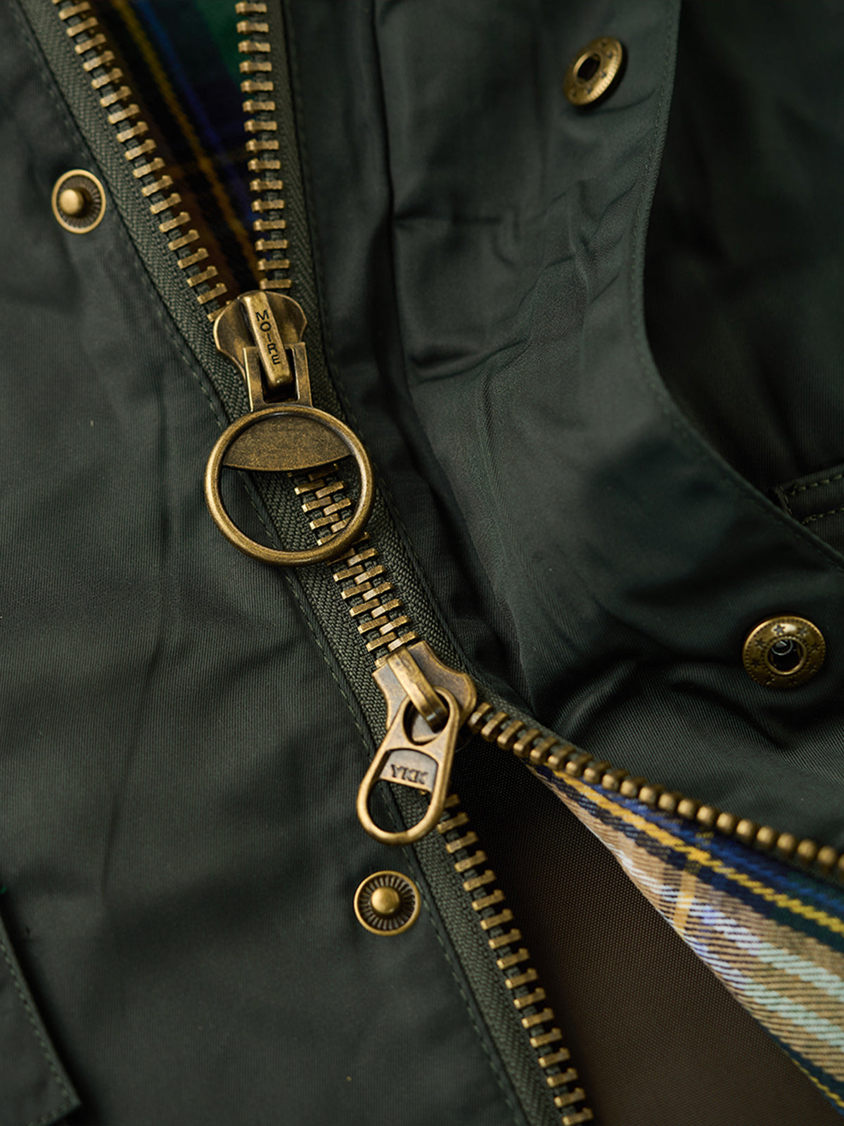 Waterproof Waxed Corduroy Collar Hunting Jacket