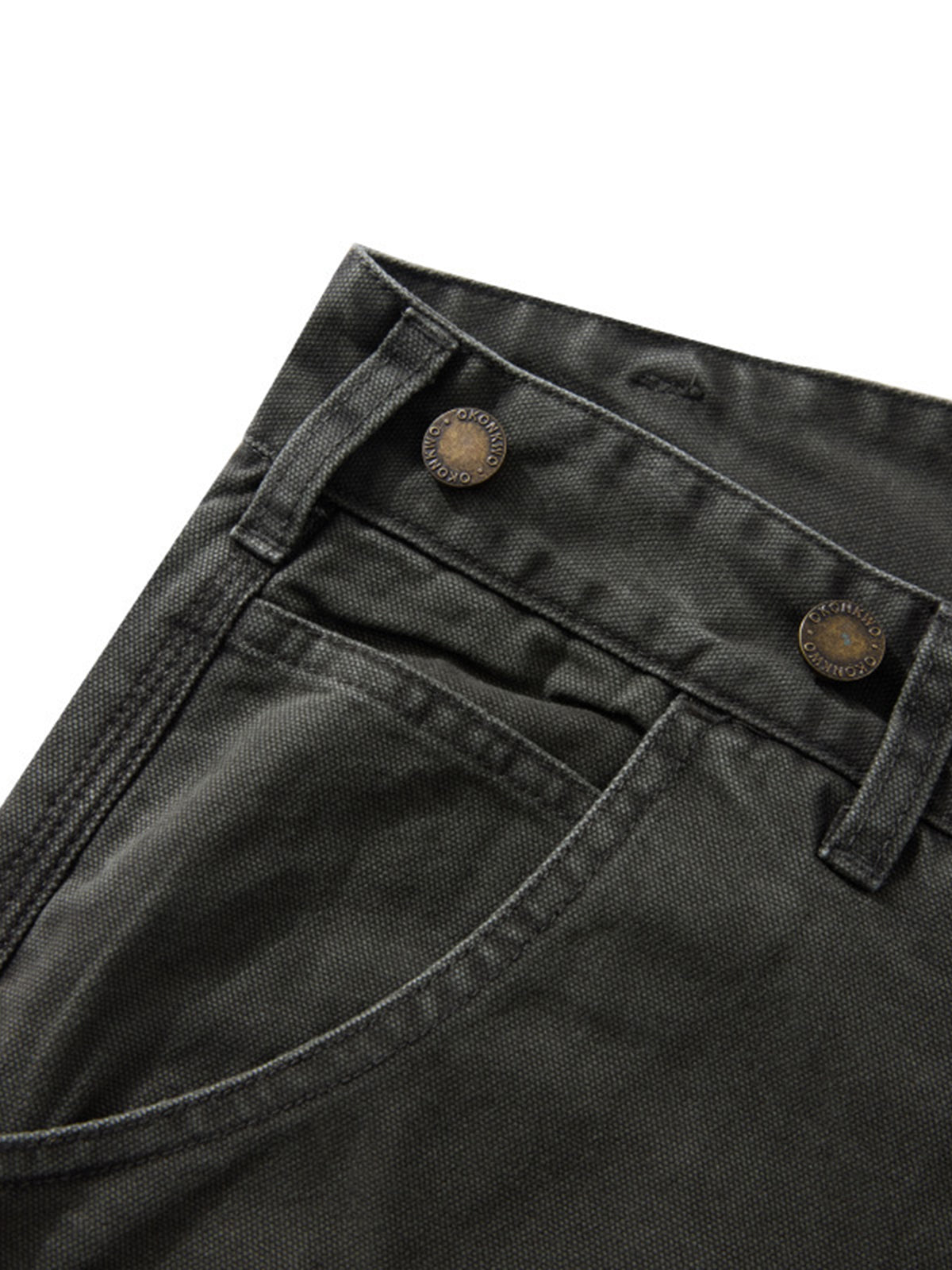 Convertible Railroad Work Pants – Men's Canvas Overalls