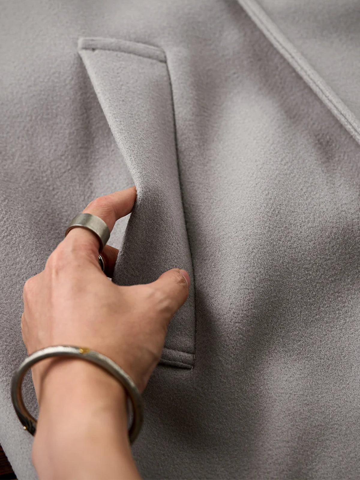 Business & Casual Balmacaan Coat with Belt and Chin Strap