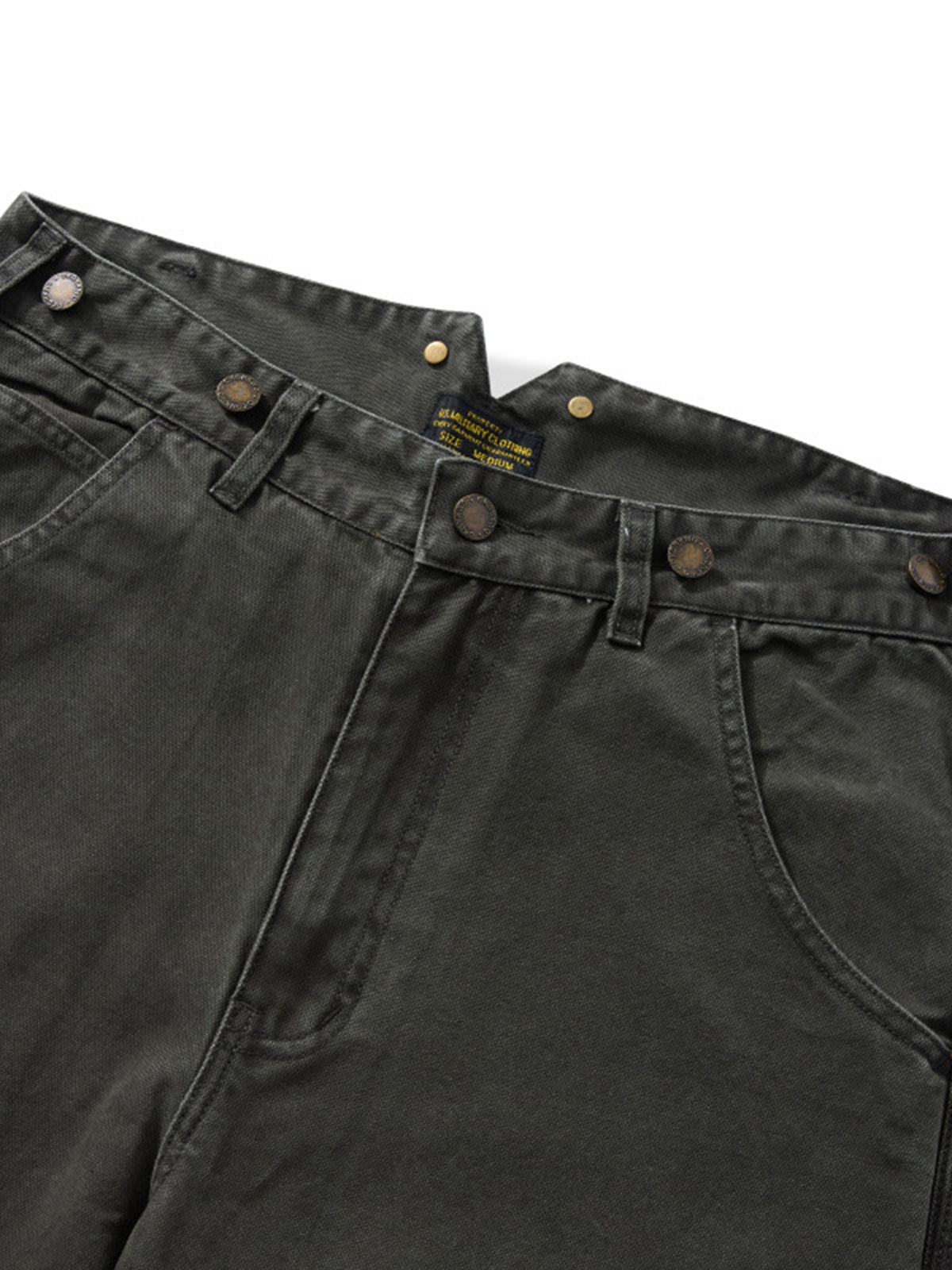 Convertible Railroad Work Pants – Men's Canvas Overalls