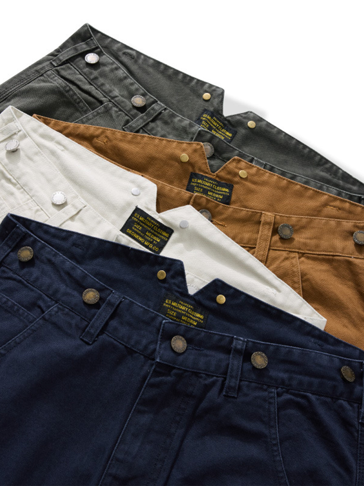 Convertible Railroad Work Pants – Men's Canvas Overalls