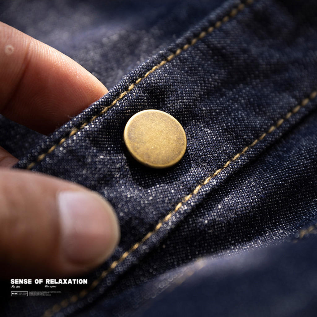 Lyocell Primary Color Denim Shirt