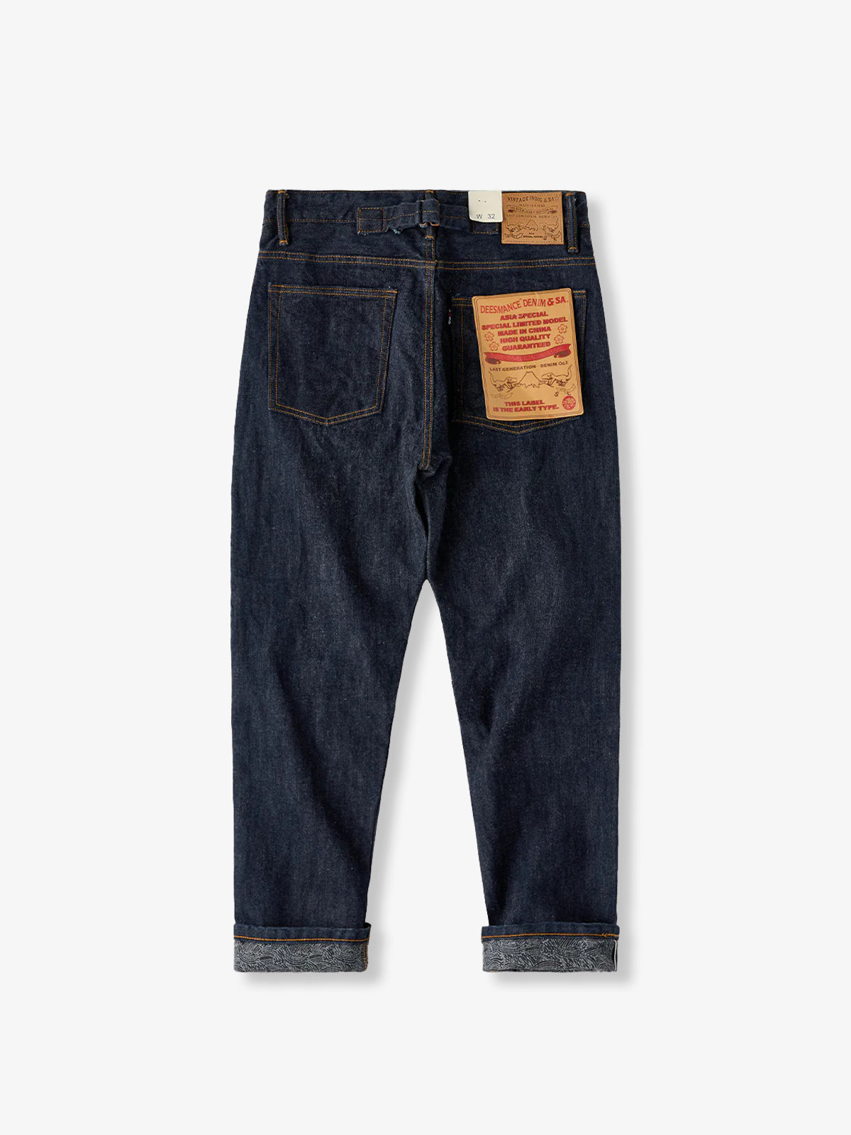 14oz Red Ear American Coin Pocket Straight Jeans