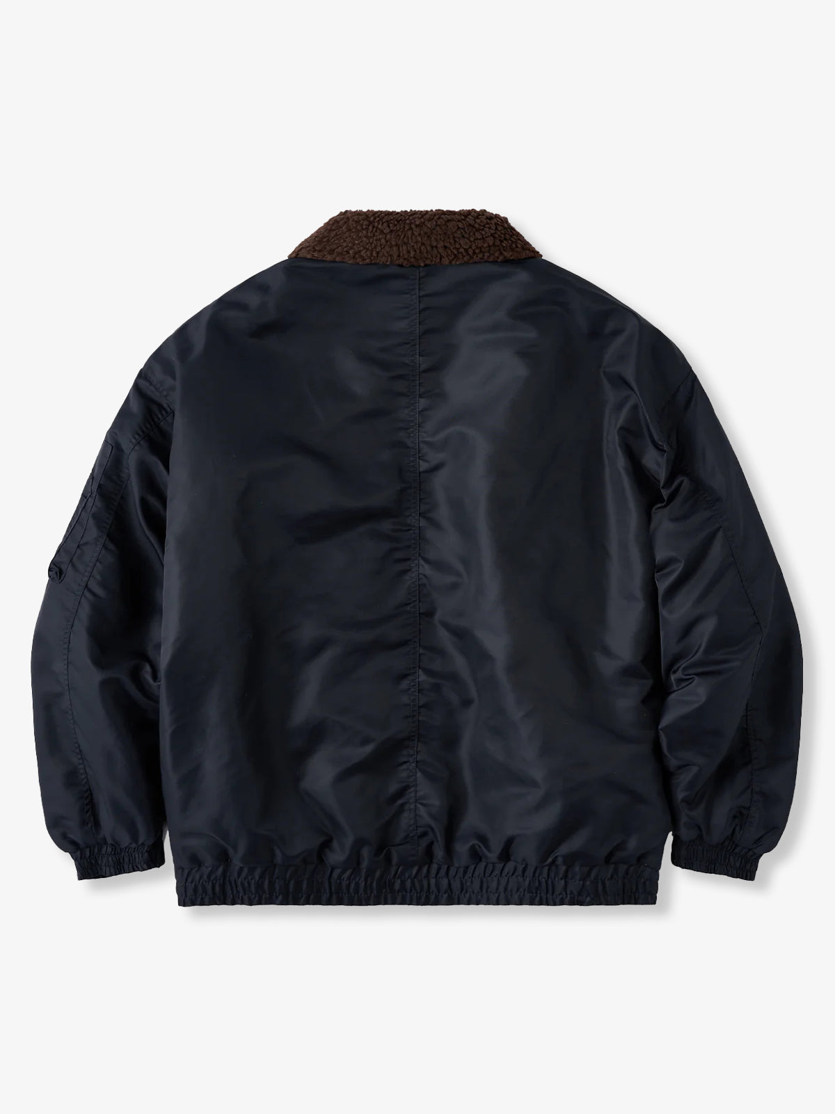Sherpa Collar MA-1 Quilted Flight Jacket