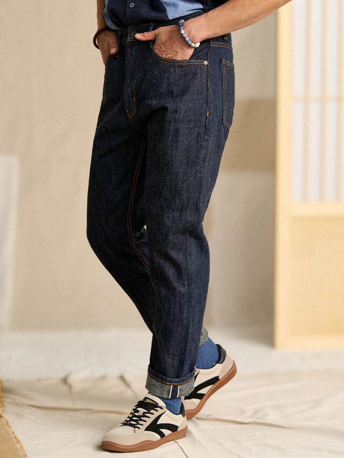 14oz Red Ear American Coin Pocket Straight Jeans