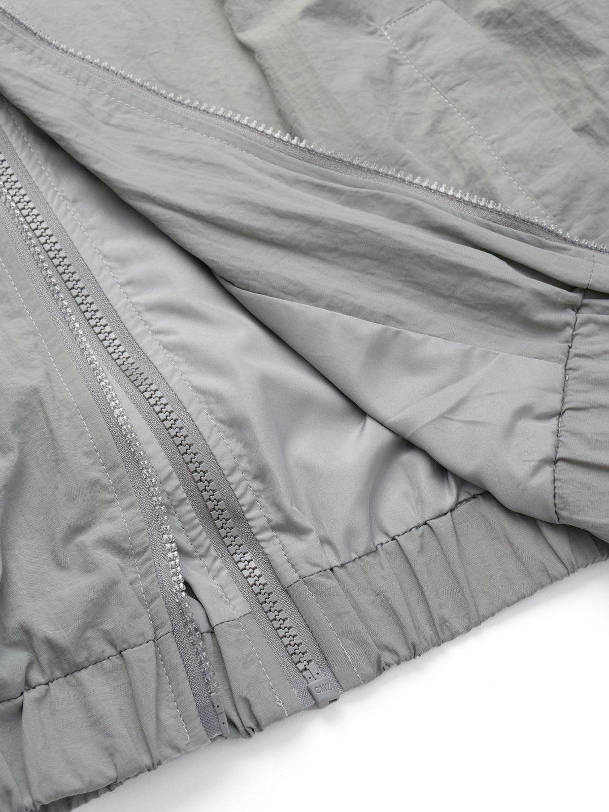 Double Zipper Design Color-Block Jacket