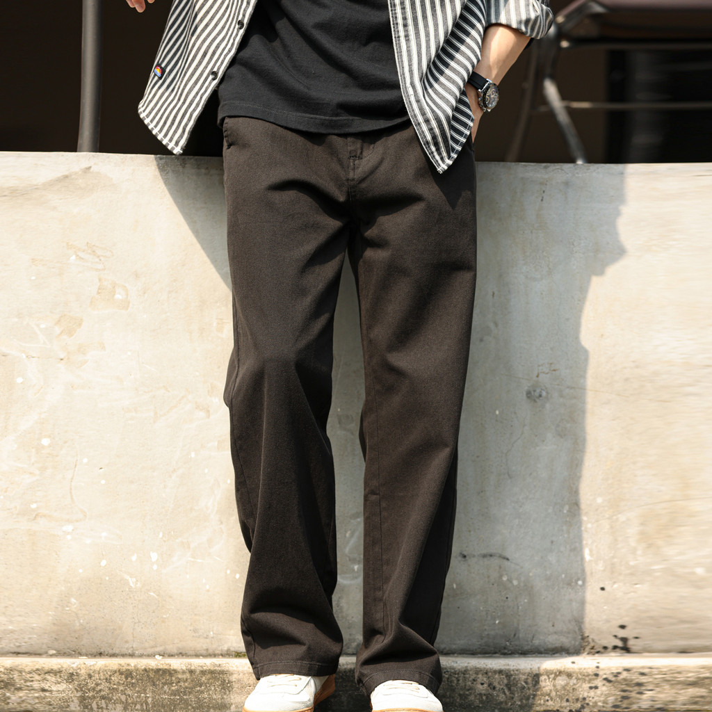 Casual Pendant Feel Straight Casual Pants