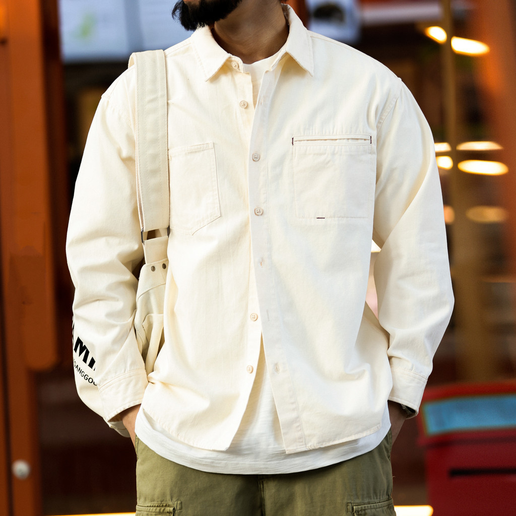 Carbon Brushed Cargo Shirt