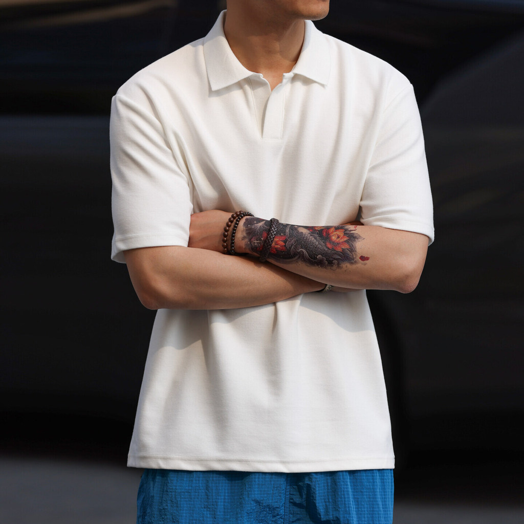 280g Loose Casual POLO Shirt
