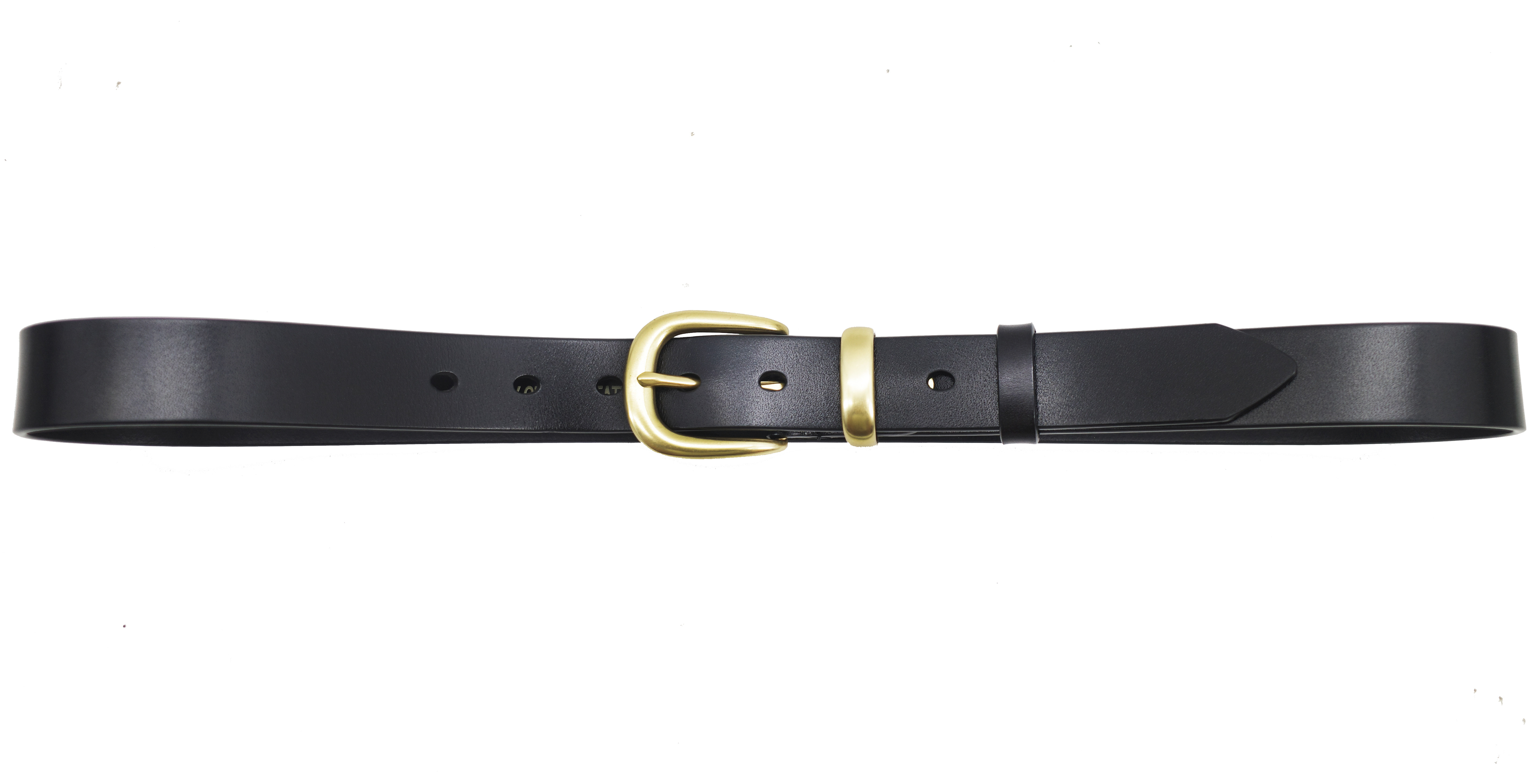 Horseshoe buckle belt