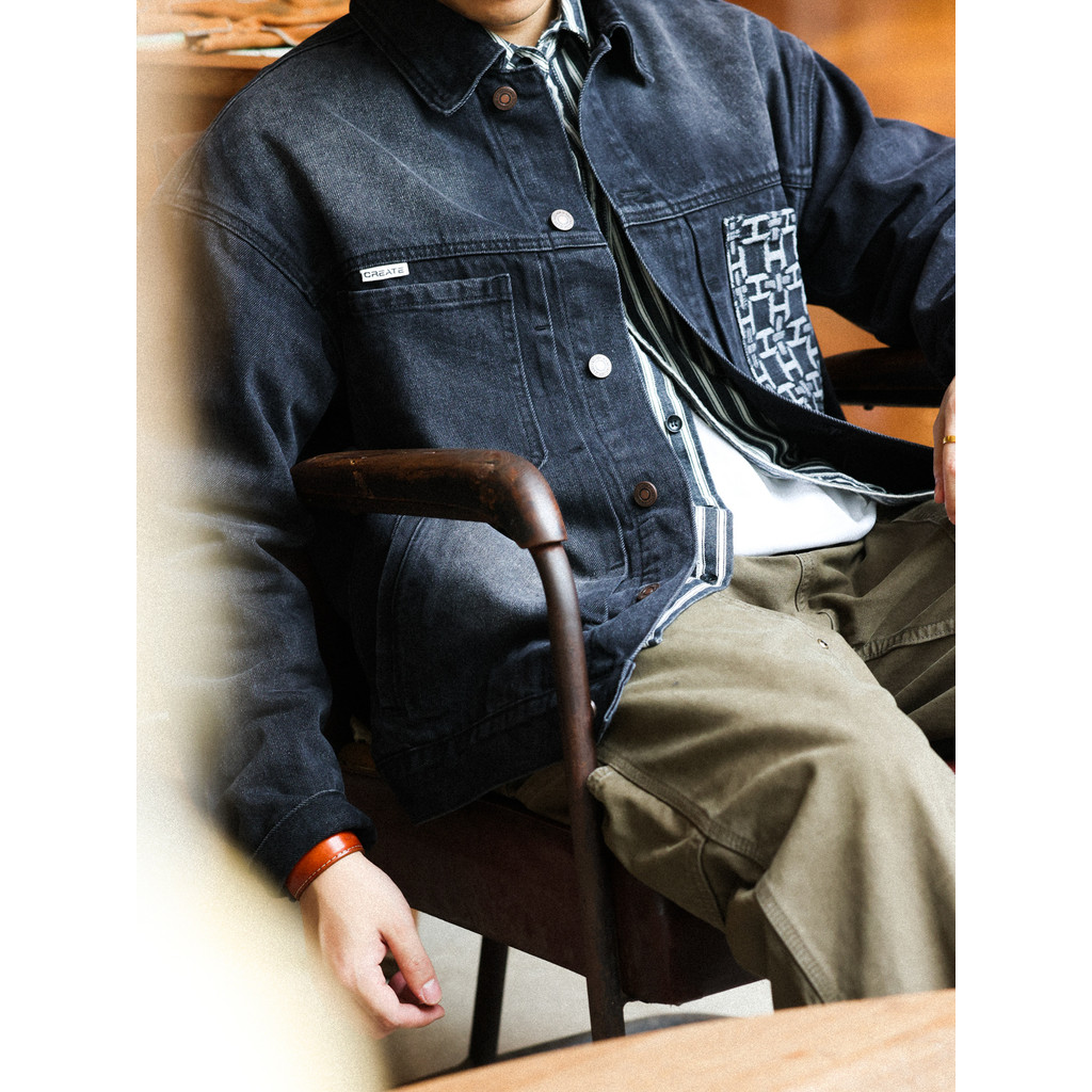 Rider Denim Pocket Jacket