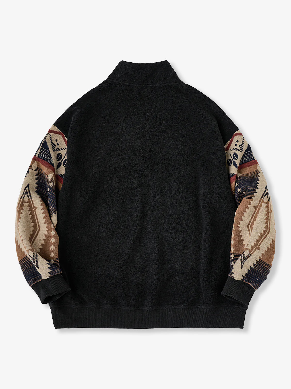 Navajo Half-Zip Polar Fleece Pullover Sweatshirt