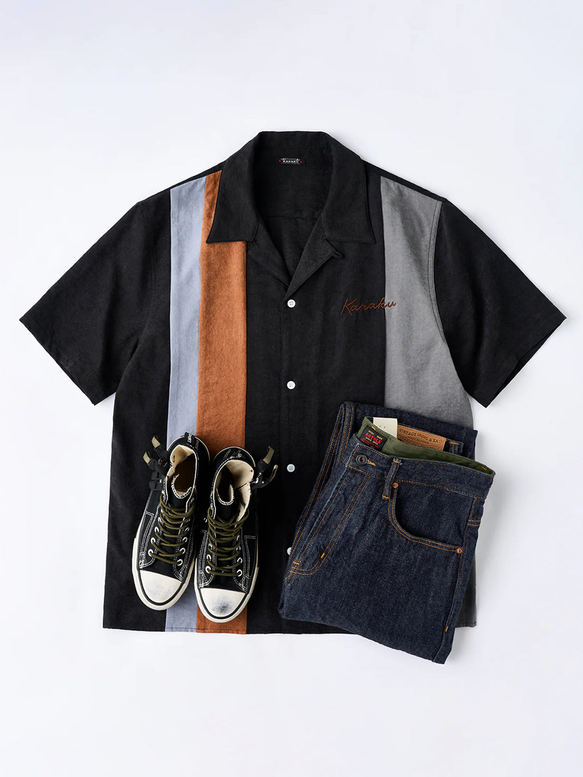 14oz Red Ear American Coin Pocket Straight Jeans