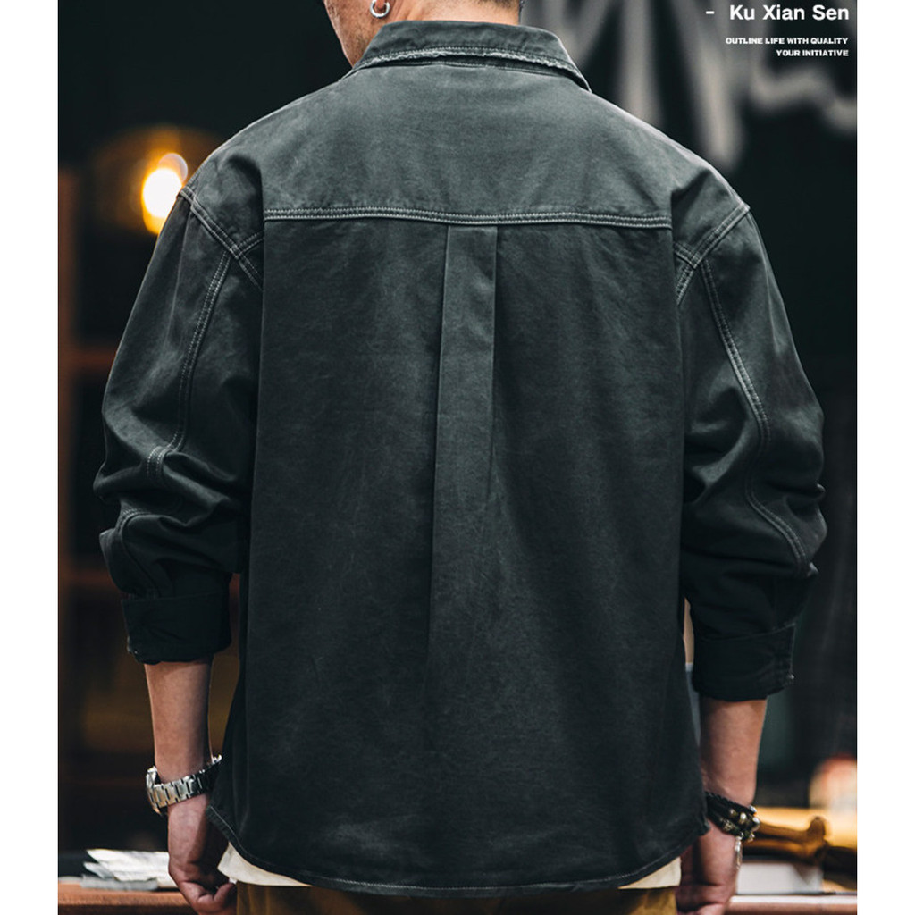 300G Washed Destruction Shirt