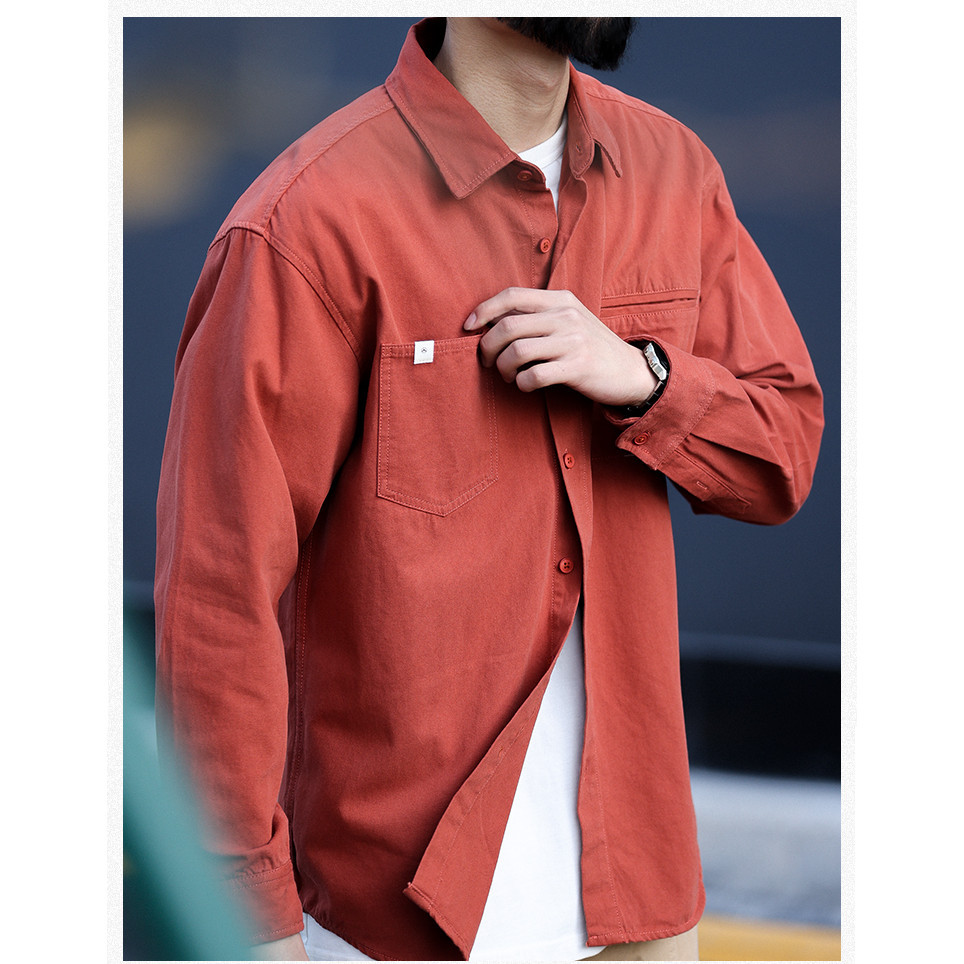 Carbon Brushed Cargo Shirt
