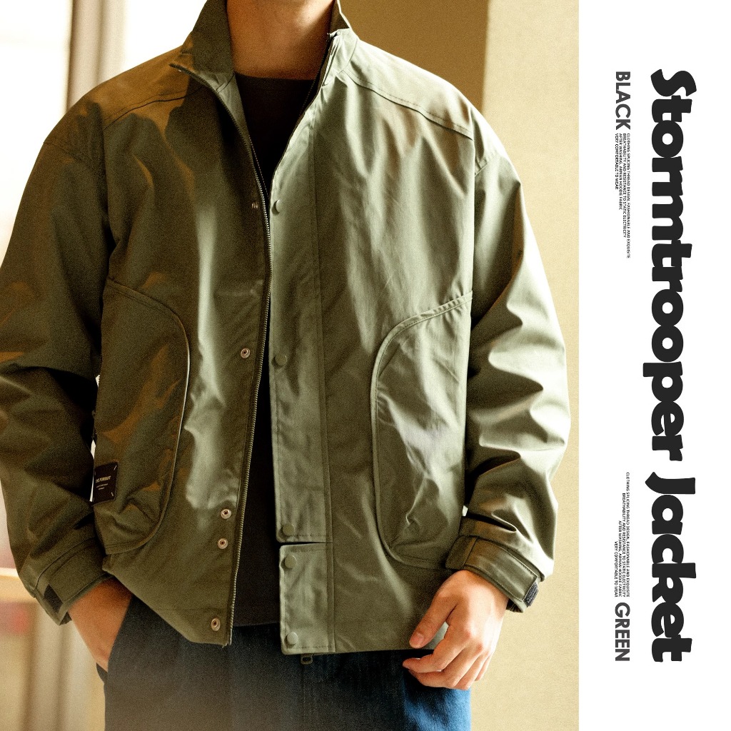 Windproof Stand-Up Collar Jacket
