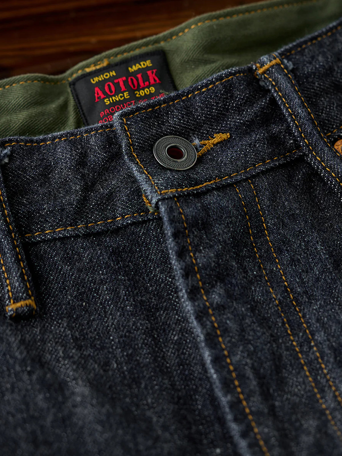 14oz Red Ear American Coin Pocket Straight Jeans