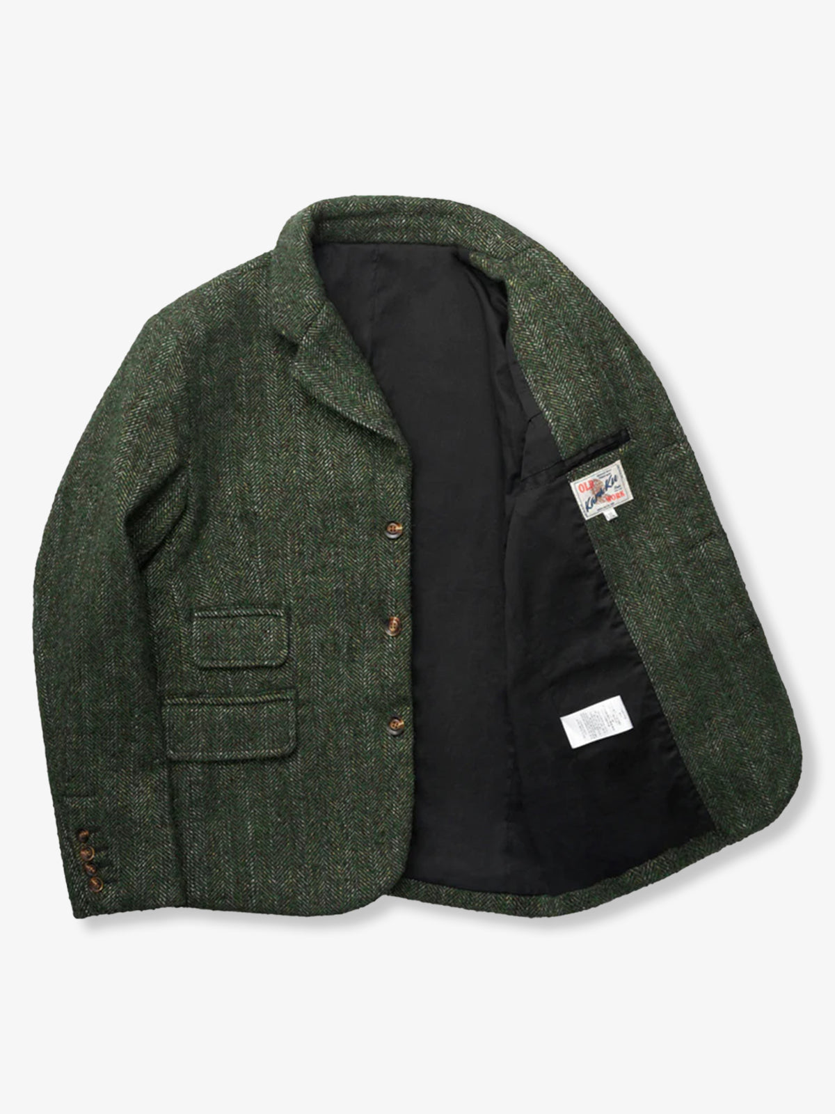 Wool-Blend Tweed Tailored Jacket