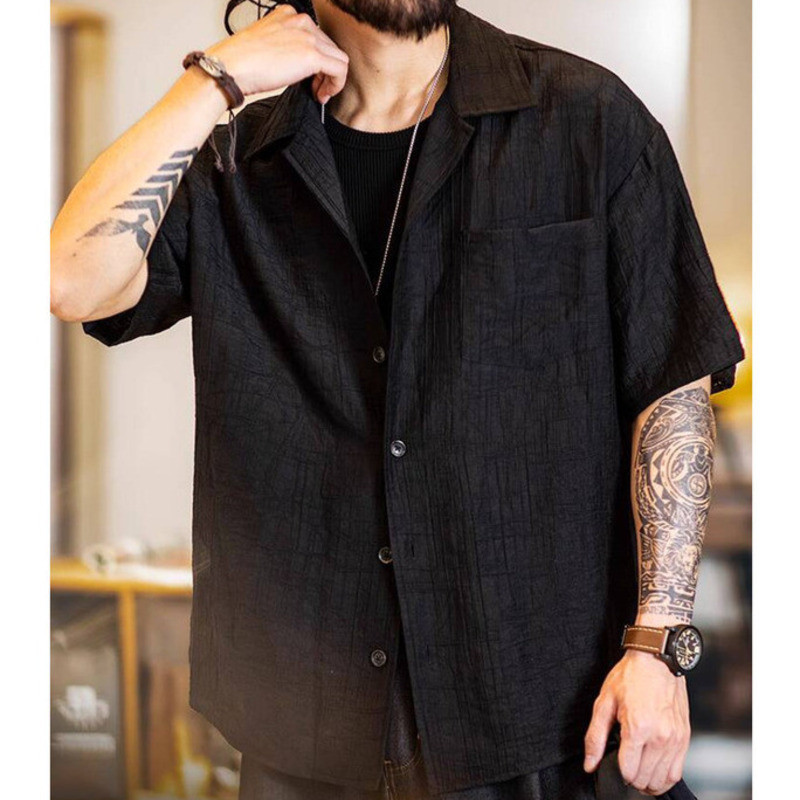 Lyocell Cuban Collar Shirt