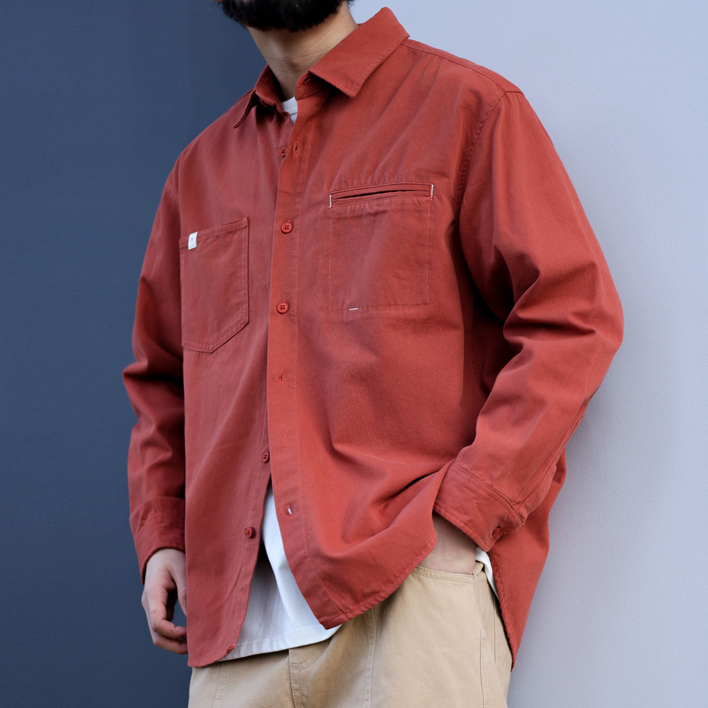 Carbon Brushed Cargo Shirt