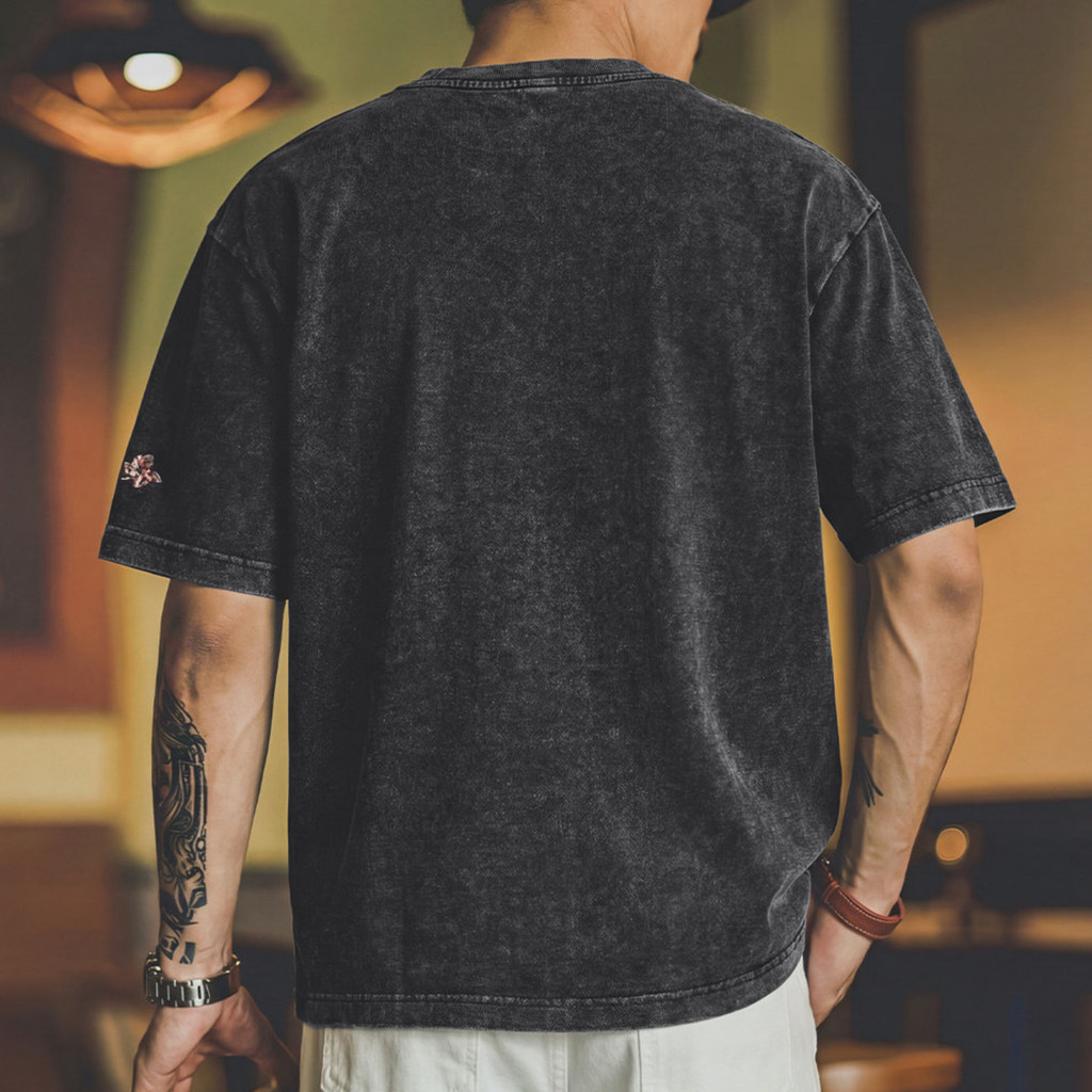 Pure Cotton Embroidered T-Shirt