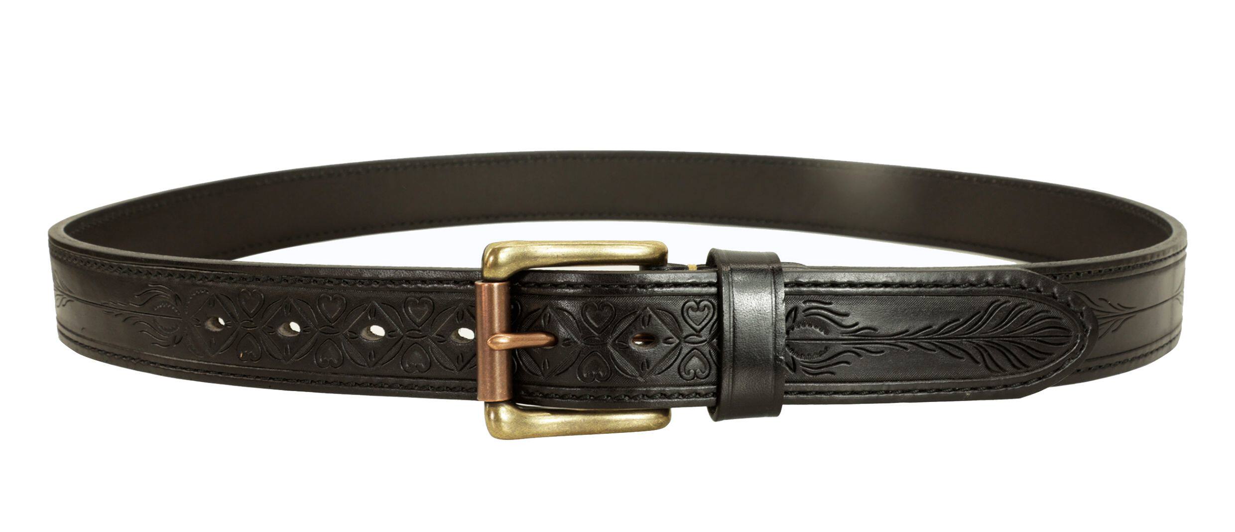 Tuscany hand-carved belt