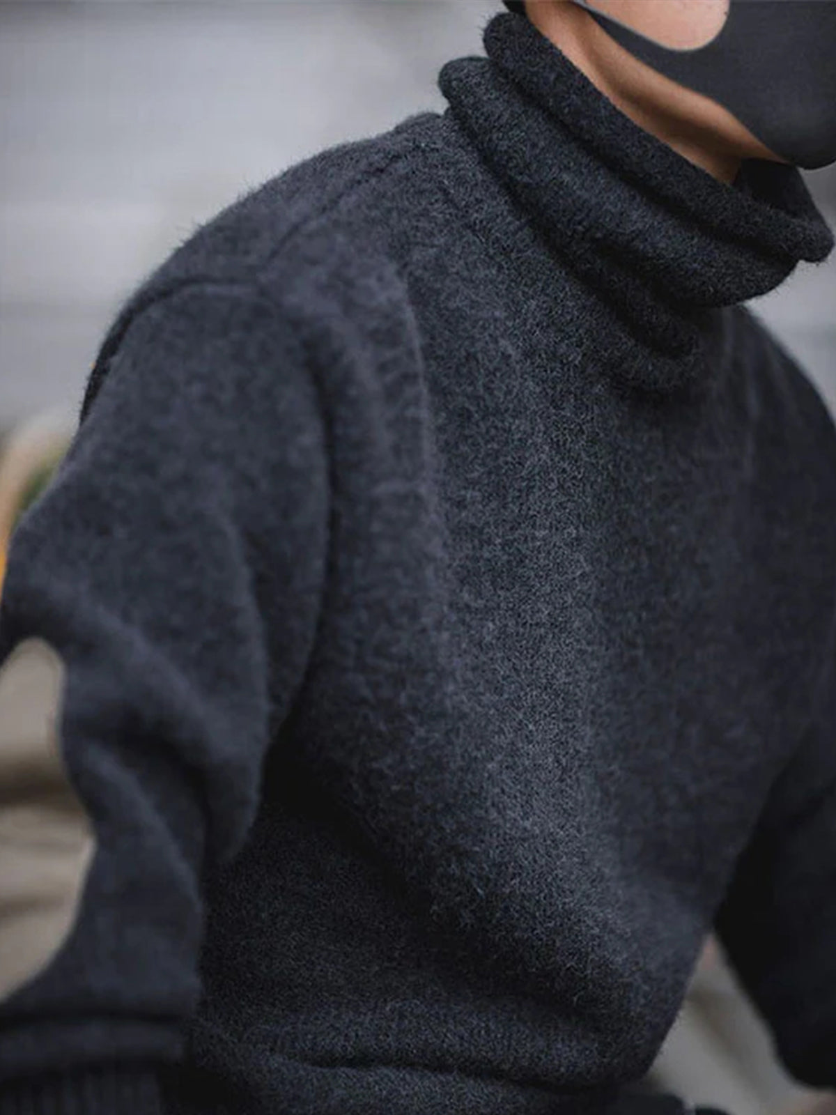Mohair Turtleneck Sweater