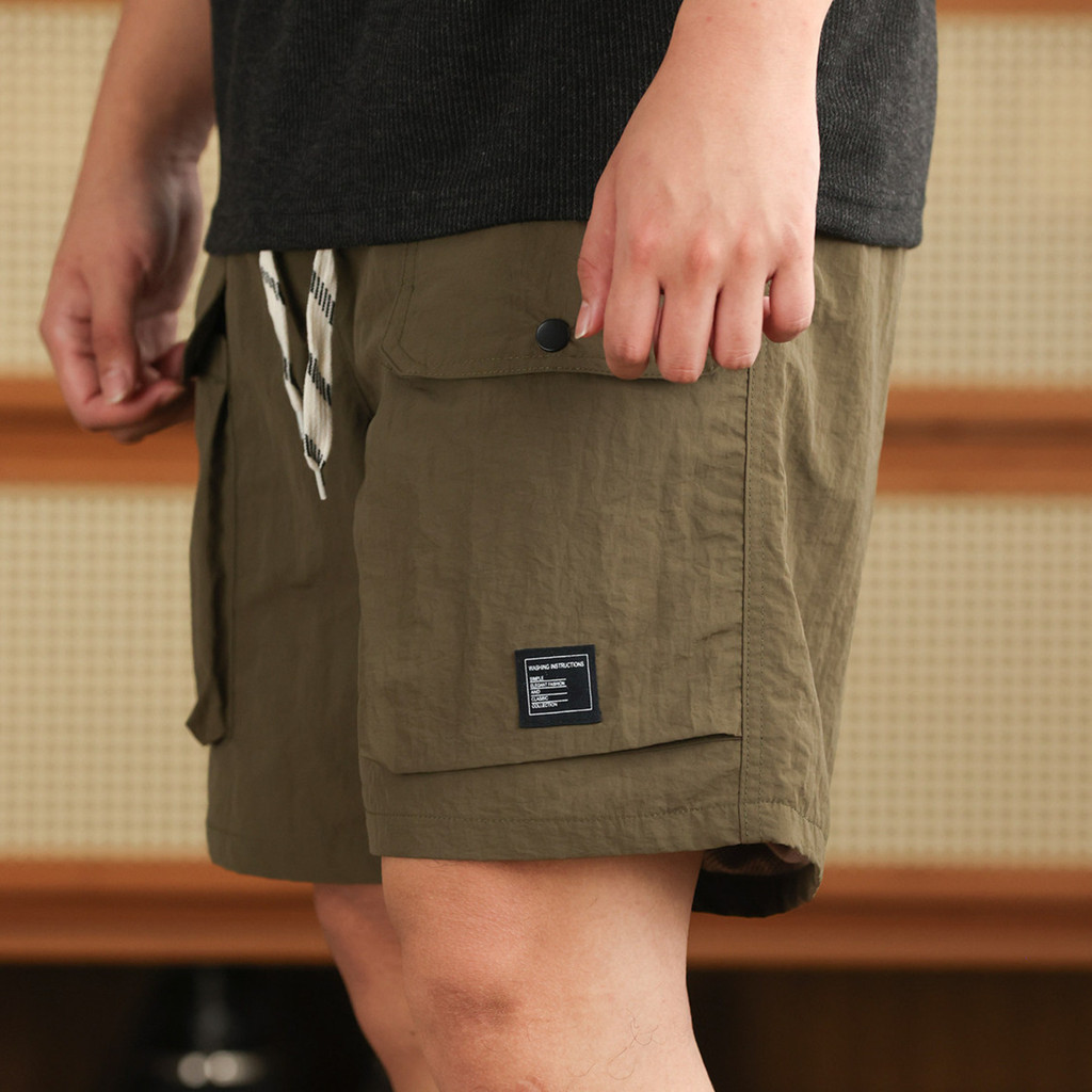 Light Outdoor Pocket Drawstring Shorts