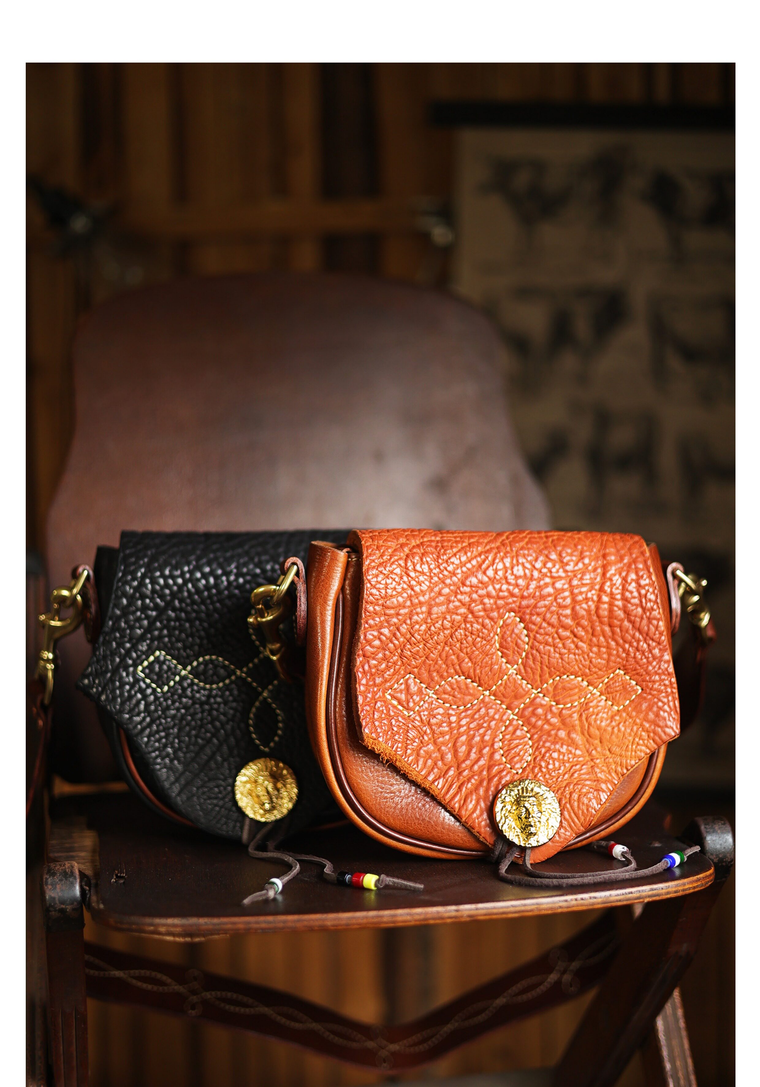 Crossbody saddle bag