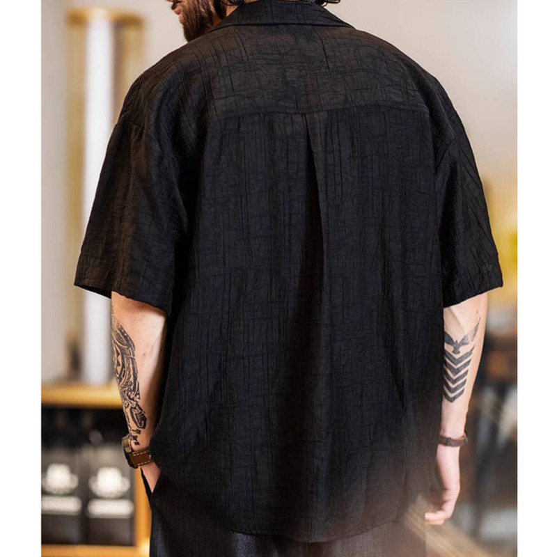 Lyocell Cuban Collar Shirt