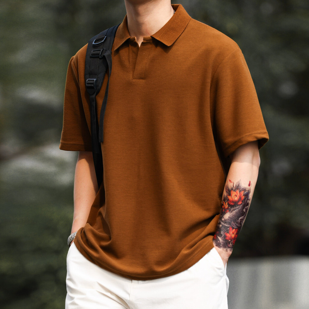 280g Loose Casual POLO Shirt