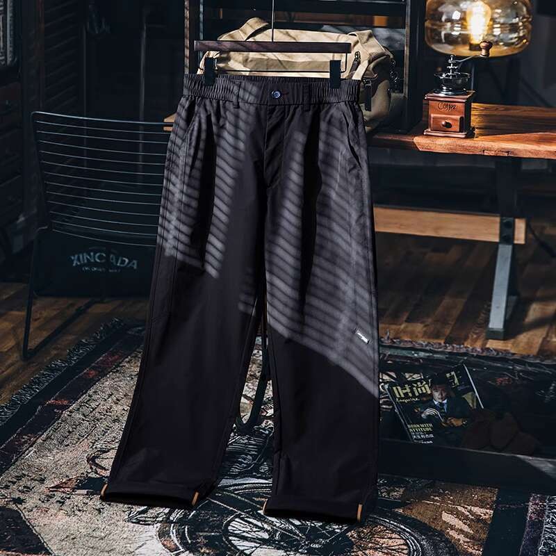 Straight Casual Pants Outdoor Three-Proof Jacket Men's Thin Style Quick-Drying Sports Pants