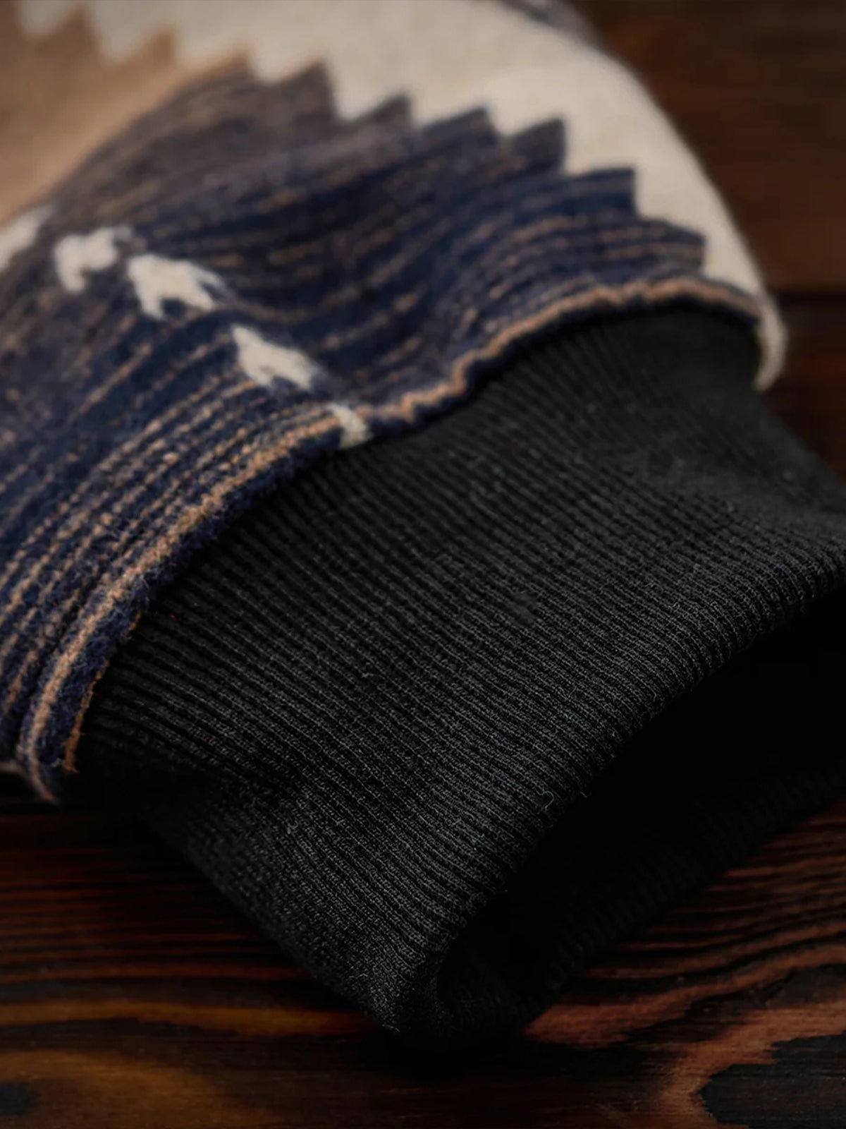 Navajo Half-Zip Polar Fleece Pullover Sweatshirt