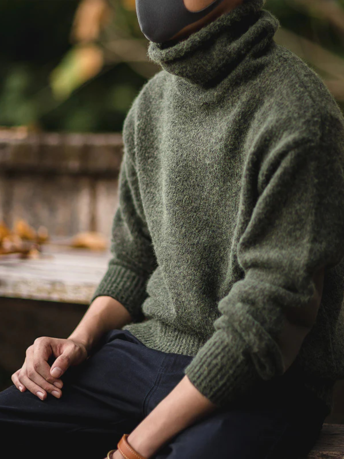 Mohair Turtleneck Sweater