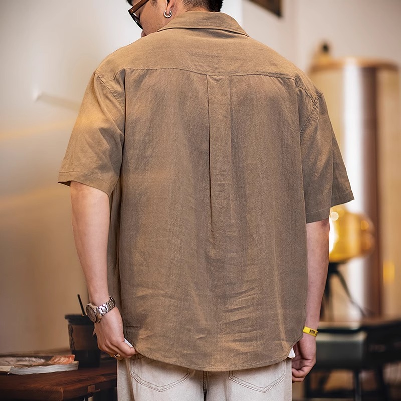 Lyocell Short-Sleeved Workwear Shirt