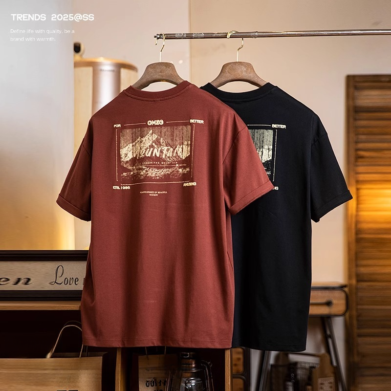 7A Quick-Drying Cool Feeling Ice Printed Short-Sleeved t-Shirt